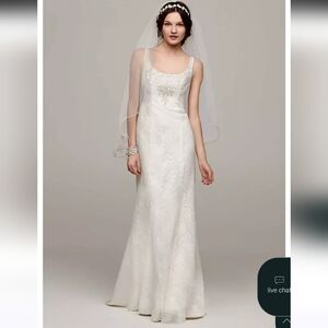 Elegant White Wedding Dress